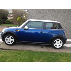 MINI COOPER 2007 CHILLI PACK WHITE ROOF STRIPES FSH