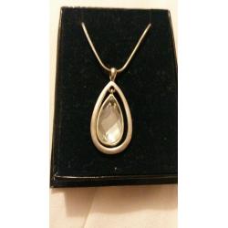 silver necklace