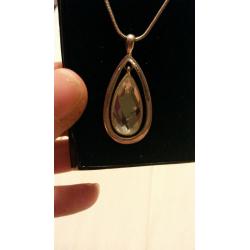 silver necklace