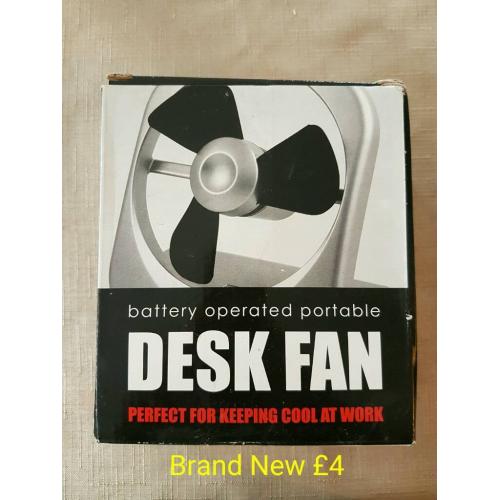 Desk Fan