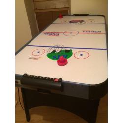 Air hockey table
