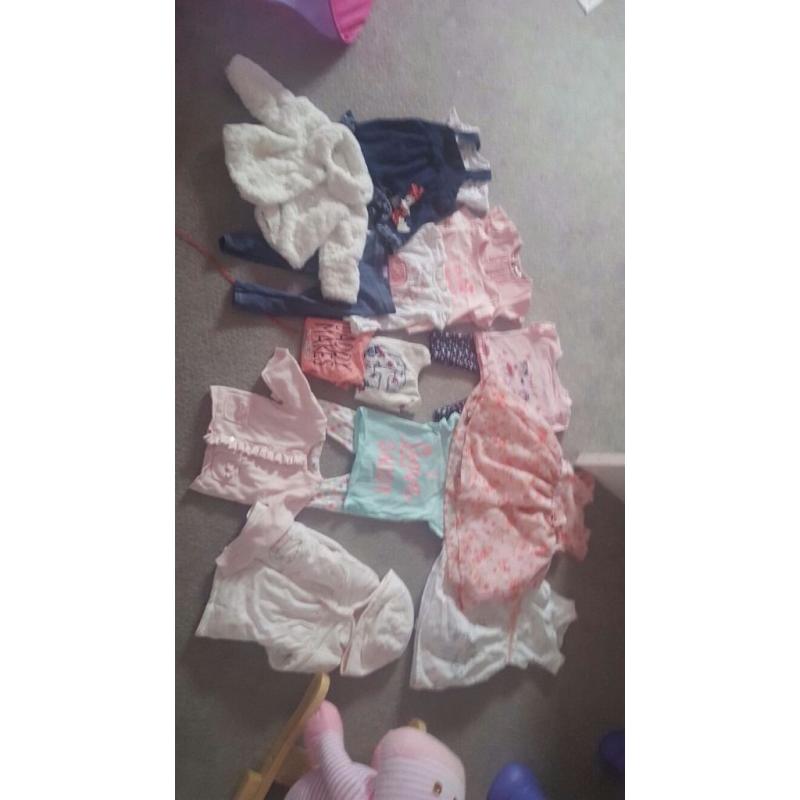 Baby girl clothes 9-12 months