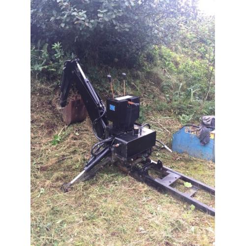 Compact tractor Back Hoe