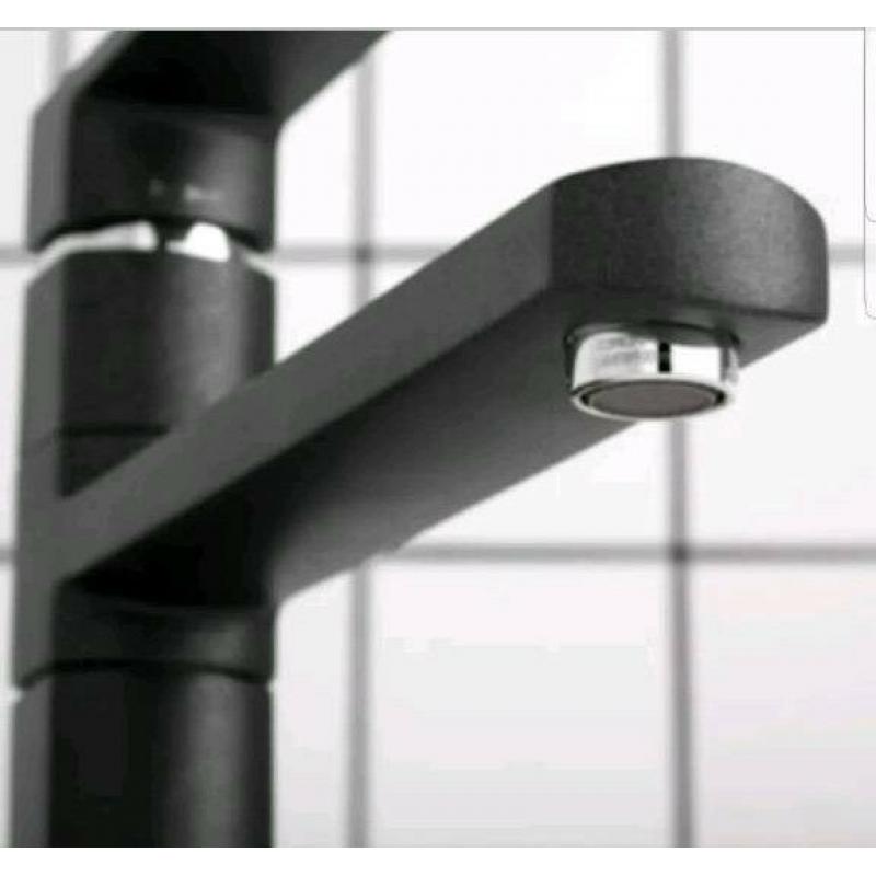 COOKE & LEWIS VIPACCO LEVER BLACK TAP