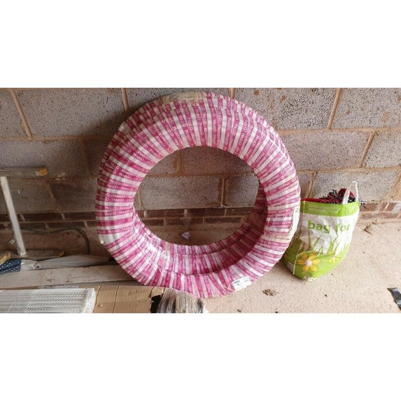 Hep2O Barrier Pipe Coil White 22mm x 25m