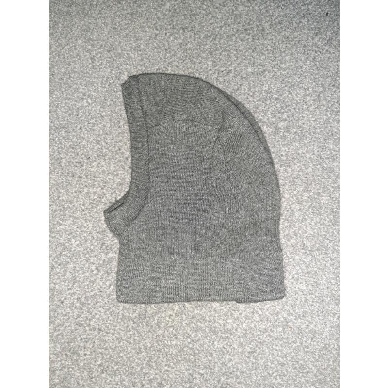 Grey cagoule