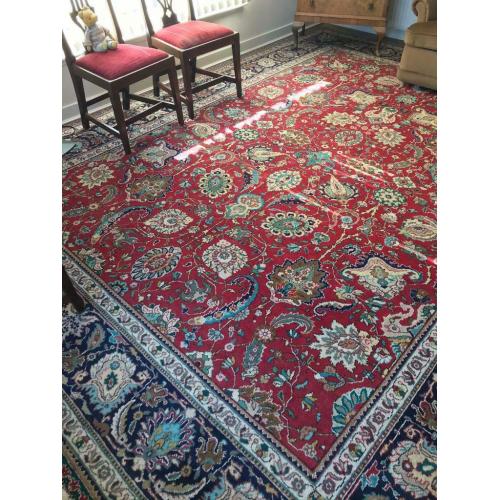 Antique Persian rug