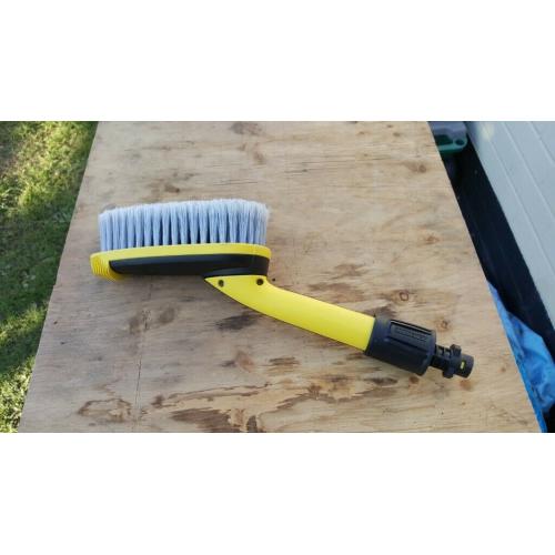 Genuine K?rcher Deluxe Soft Wash Brush Attachment & 7.5 m High Pressure Hose