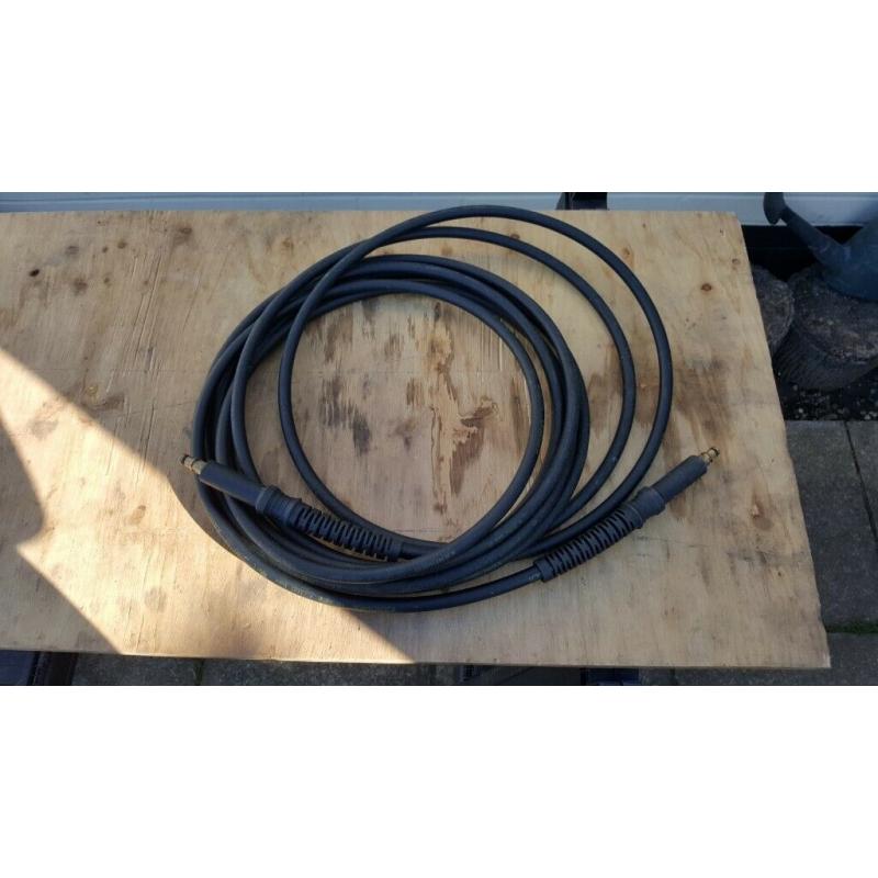 Genuine K?rcher Deluxe Soft Wash Brush Attachment & 7.5 m High Pressure Hose