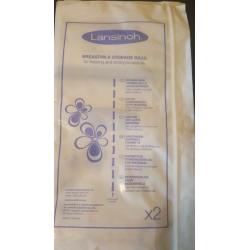 Brest pump+ brestmilk storage bags
