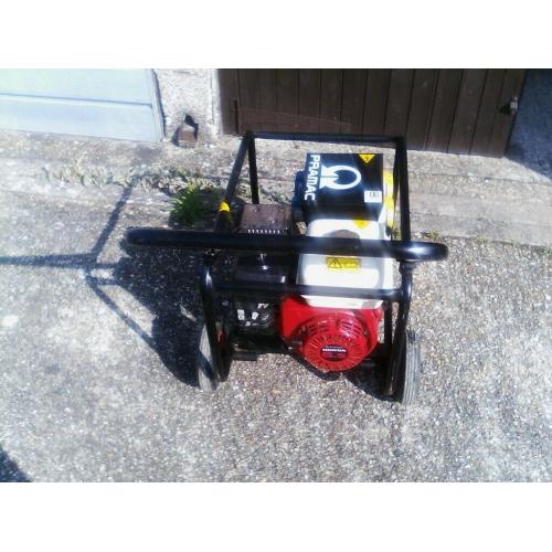 honda g x 200 dual voltage 110=240 on wheels 4.1 kvr power output