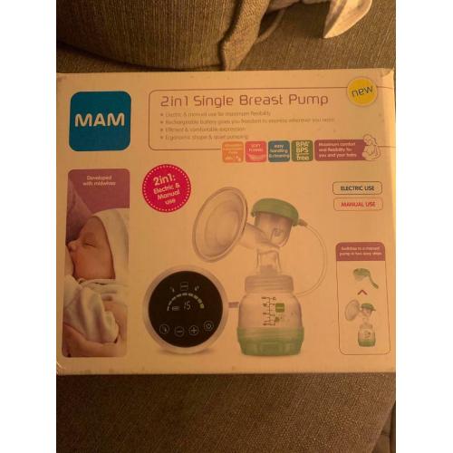 MAM 2 in 1 single breast pump