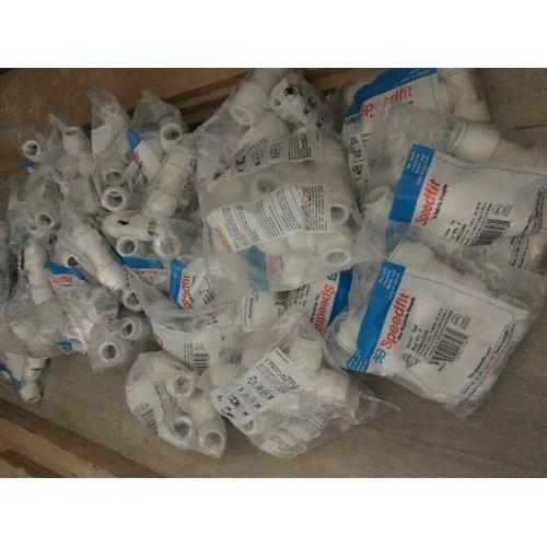 24x John guest 22mm speedfit tee packs