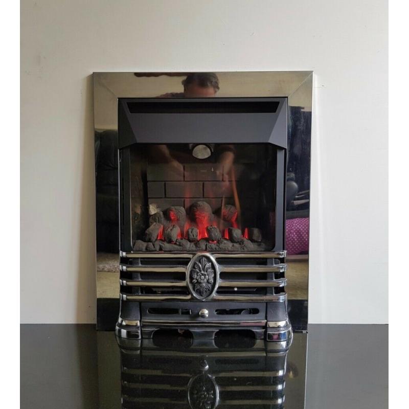 Robinson Willey Super Eco RS 2.8 Kw Balanced Flue gas Fire (Chrome)