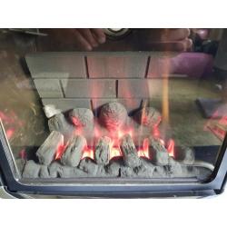 Robinson Willey Super Eco RS 2.8 Kw Balanced Flue gas Fire (Chrome)