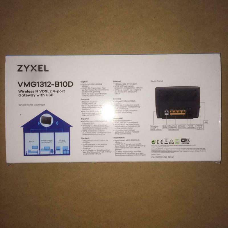 ZYXEL GATEWAY PORT