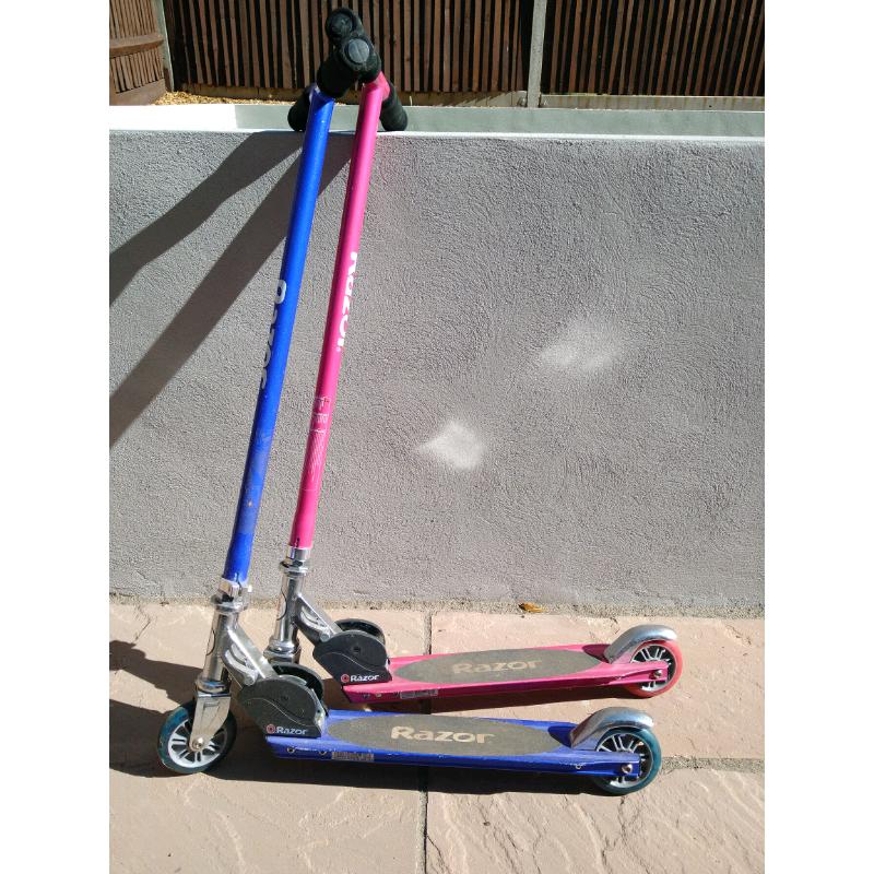 Children's scooters