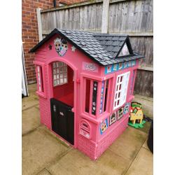 LITTLE TIKES LOL SUPRISE COTTAGE PLAYHOUSE WITH GLITTER PINK
