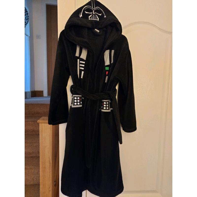 Boys Star Wars Darth Vadar dressing gown age 9-10