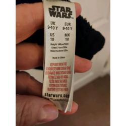 Boys Star Wars Darth Vadar dressing gown age 9-10