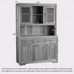 Oak Furniture Land Bevel Solid Oak Dresser