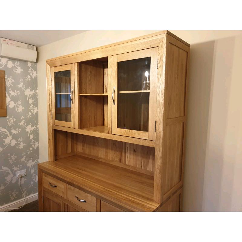 Oak Furniture Land Bevel Solid Oak Dresser