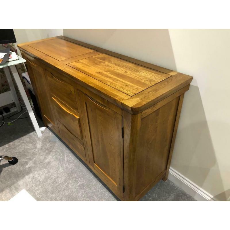 Solid Oak Sideboard