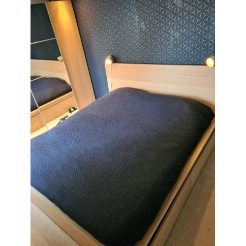 Superking bed and mattress included