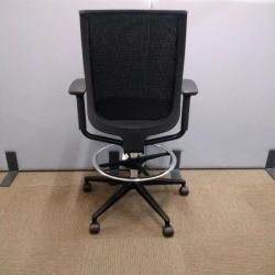 Steelcase Reply Draughtsman Chair, Mesh Back, Armrests, Swivel Base