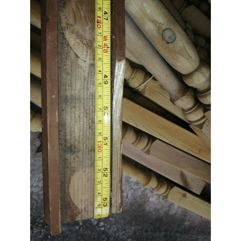 Used decking hand/base rail