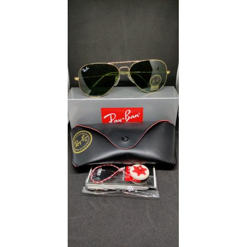 Ray-ban aviator sunglasses green