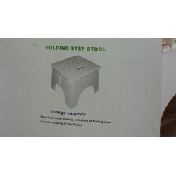 Brand New Folding Step Stool 130KGS Capacity