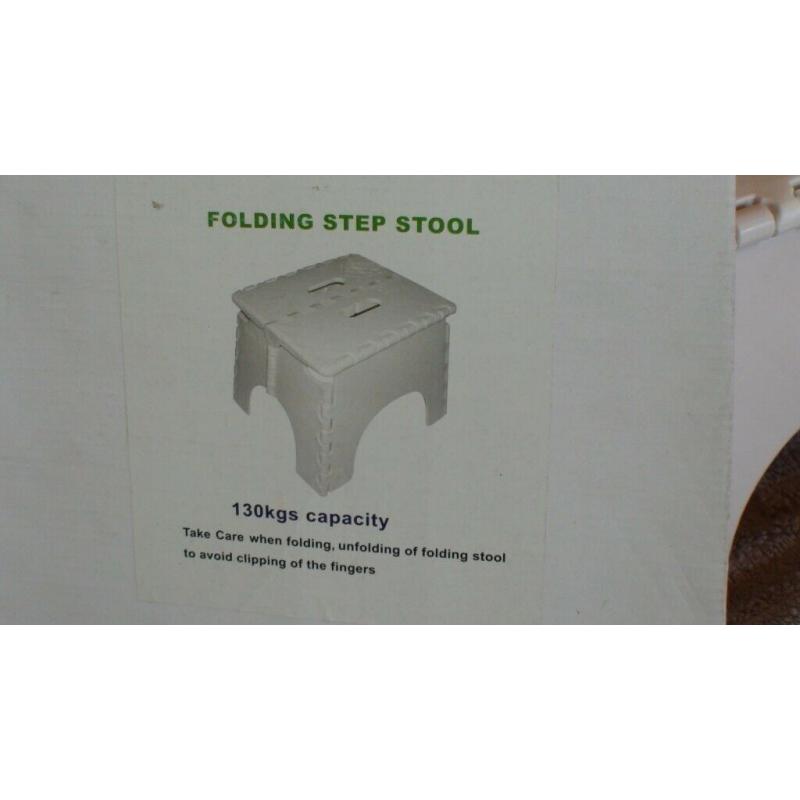 Brand New Folding Step Stool 130KGS Capacity