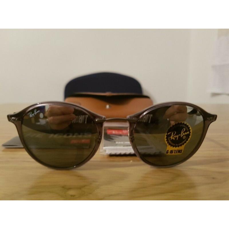 RayBan RB4242 6200/88 grey mirror gradient 49mm sunglasses