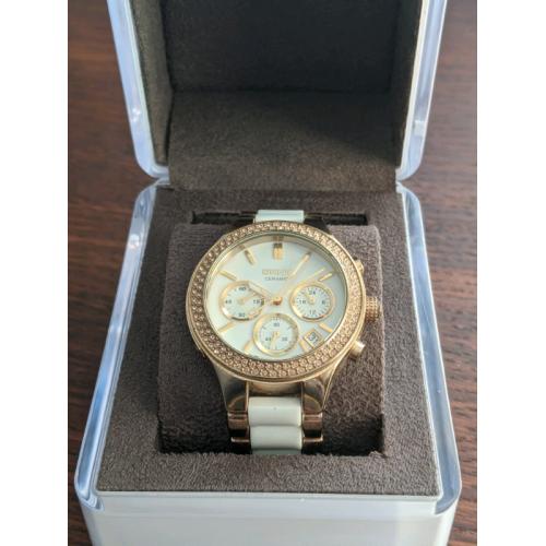 DKNY Ladies Gold Watch