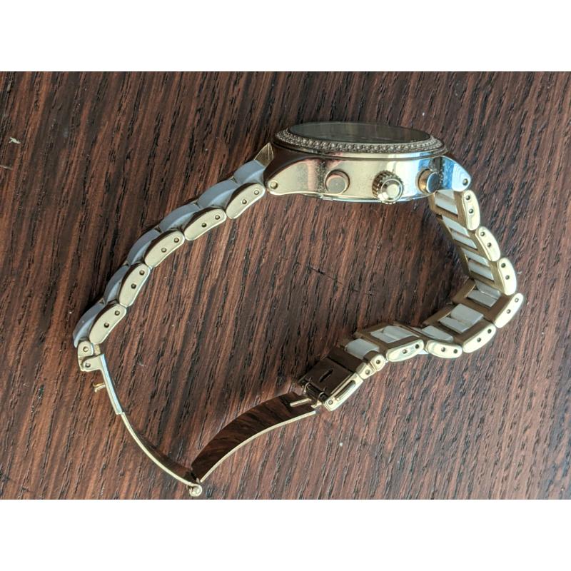 DKNY Ladies Gold Watch