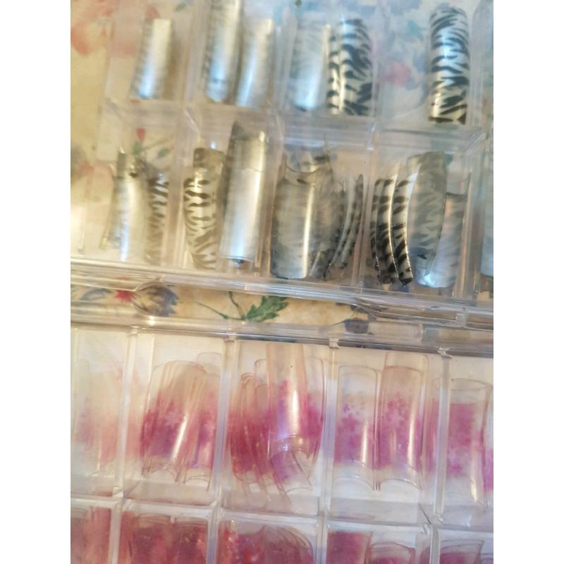 Nail extension tips