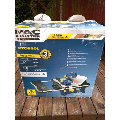 MacAllister MTC650 Tile Saw