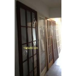 Collection of glass panels doors Different styles & size.