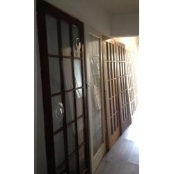 Collection of glass panels doors Different styles & size.