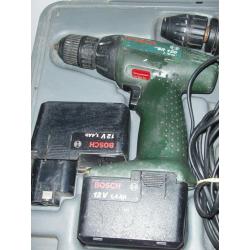 SET PSB 12V SP2 CORDLESS DRILL & PSR 120 BATTERY POWERED SCREW DRIVER WITH MANUALS