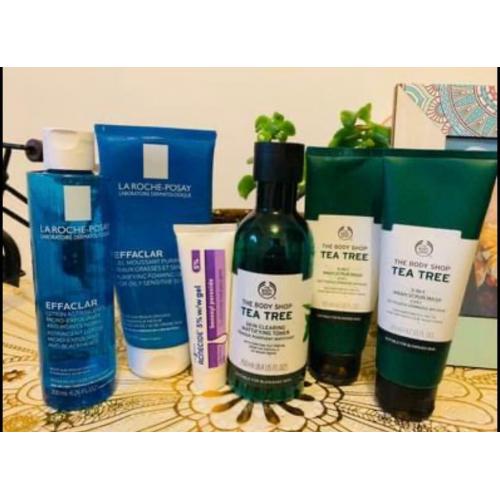 Various skin products