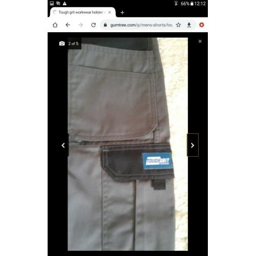 Tough grit workwear holster shorts size 30w - BRAND NEW