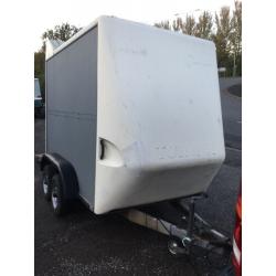 Twin Axle Towavan Box Trailer with Rear Ramp Door