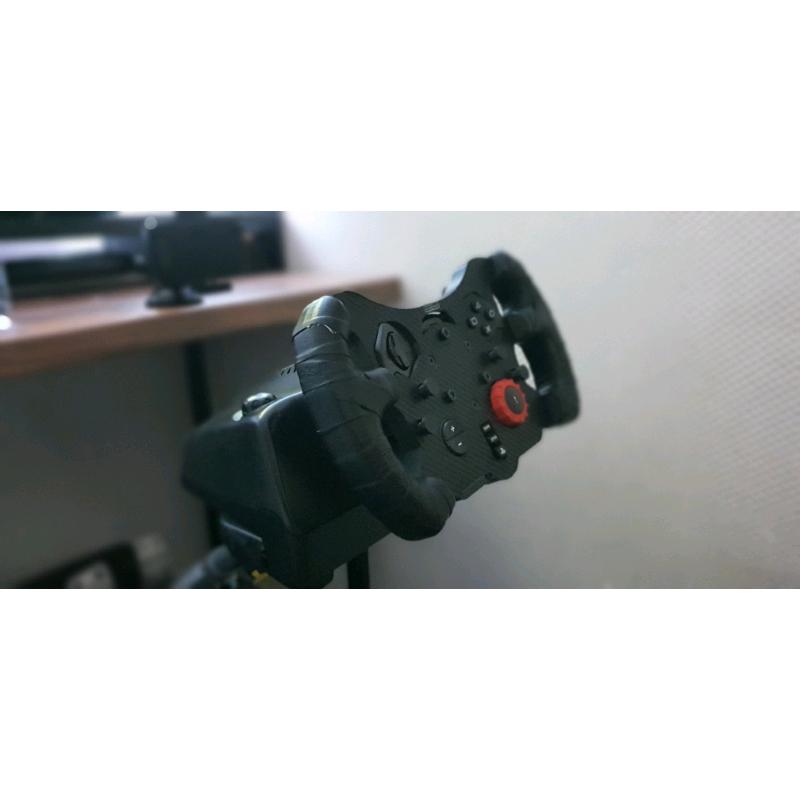 Logitech g29 fitted with gt3 wheel mod . Full bundle