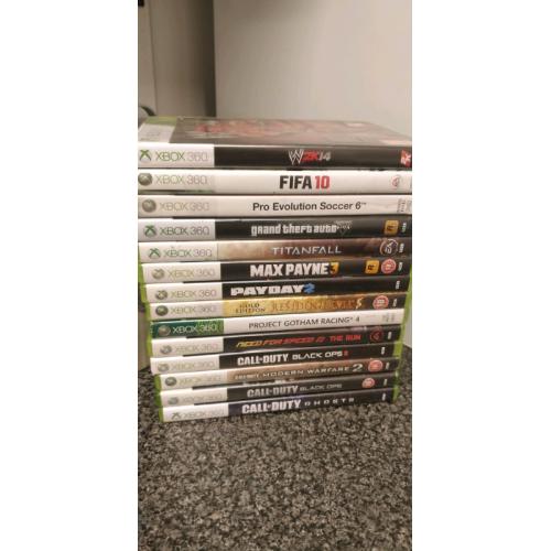 14 XBOX 360 games