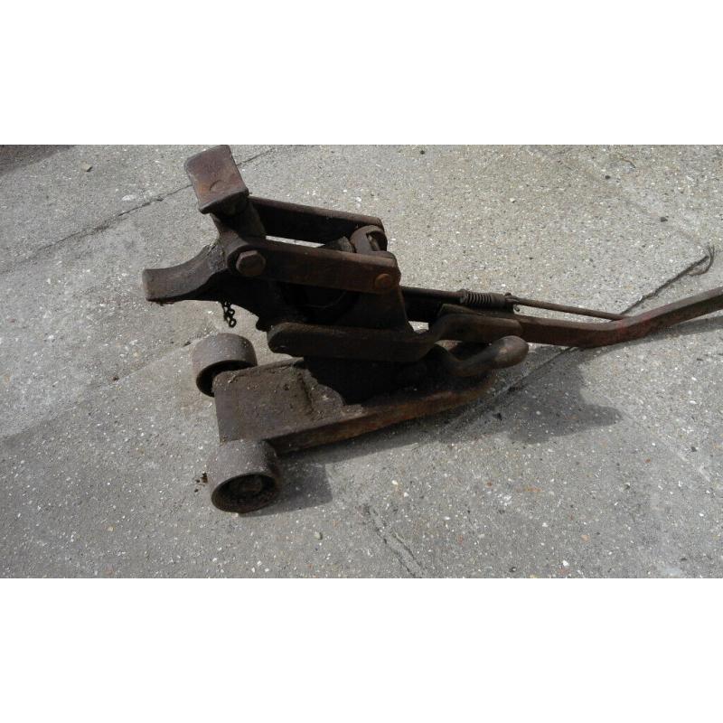 Vintage car trolley jack
