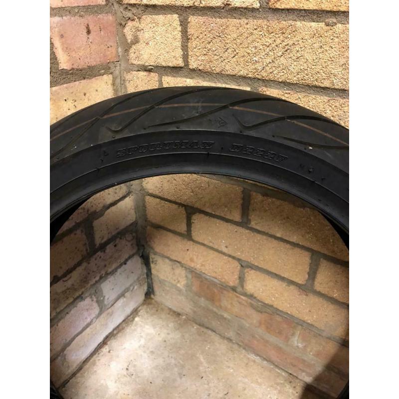 120 70 17 58W Dunlop sportmax D222F motorbike tyre