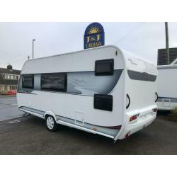 2017 HOBBY ONTOUR 470 kmf 6 berth Fixed bed and banks