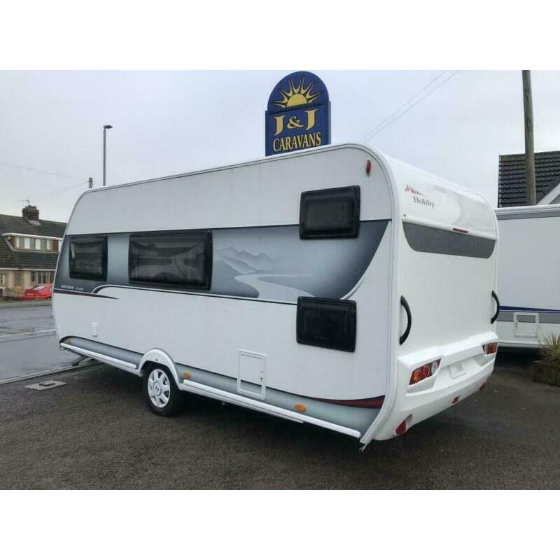 2017 HOBBY ONTOUR 470 kmf 6 berth Fixed bed and banks